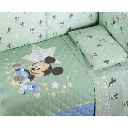 Baby Mickey Completo lenzuola lettino Disney by Caleffi