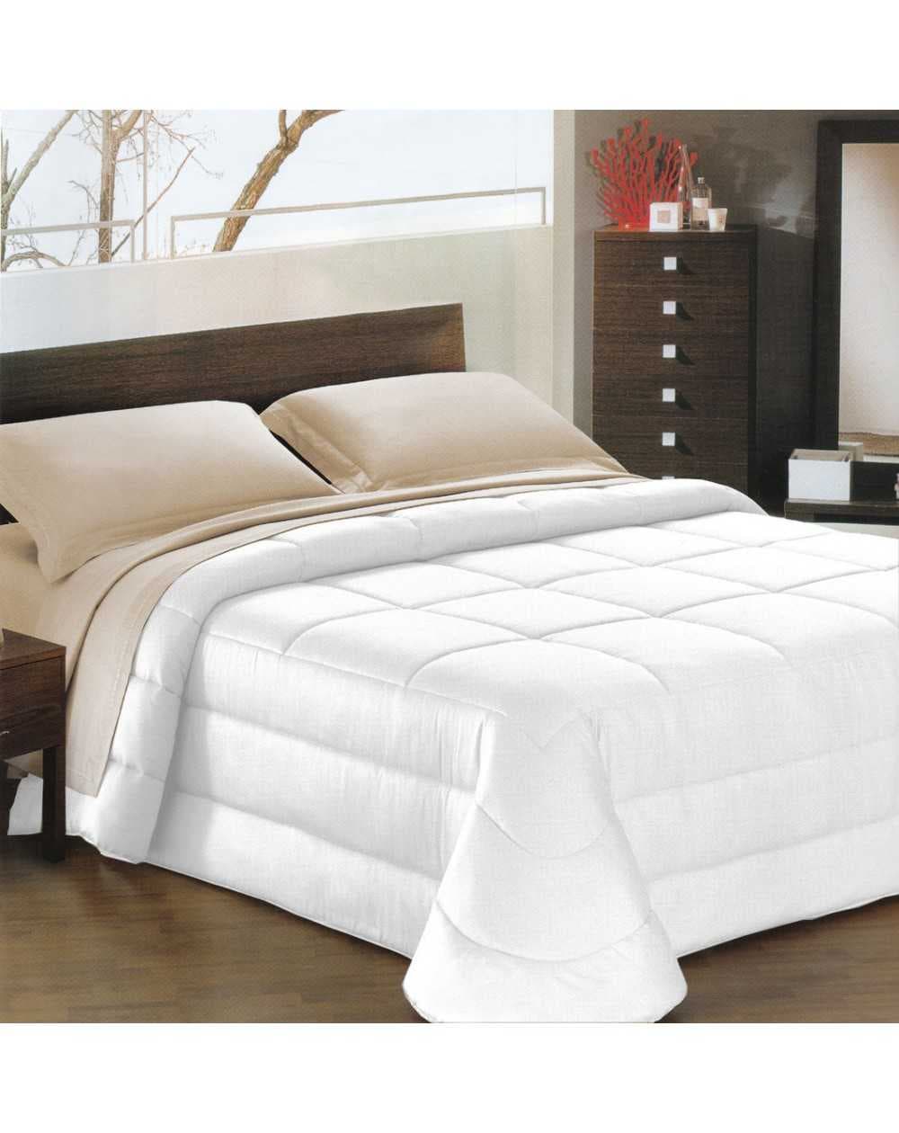 Daunenbett Comforter Ines satin Weiß