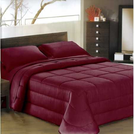 COMFORTER Satin Ines BORDEAUX