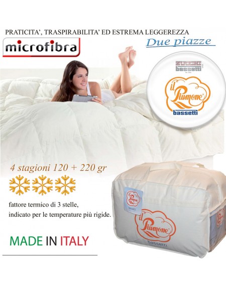 Édredon de Microfiber Bassetti 4 SAISONS