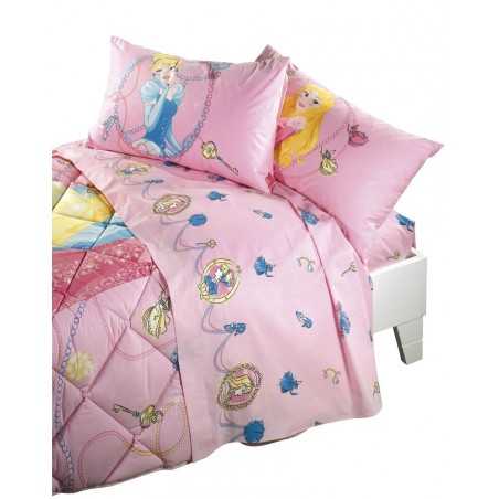 Single Bed Sheet Set Princess Gioielli Disney CALEFFI