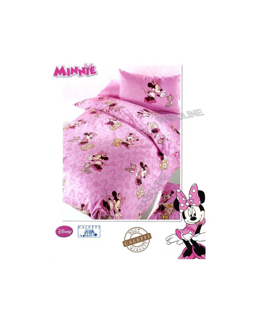 LFD Home Set Copripiumino Minnie Mouse Una Piazza Disney Caleffi