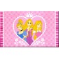 Tappeto Principesse Aurora Cenerentola Rapunzel 140 X 80 Cm Disney