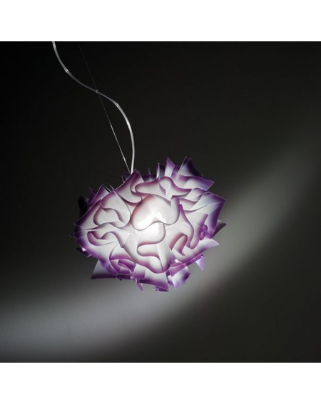 Lampadario a sospensione Veli by Slamp diametro 42 cm colore Viola