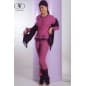 Schlafanzug Serafino Baumwolle Strass Fucsia C.T. Versace