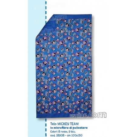 Badetuch Microfiber Caleffi Farbe blau 100 X 150 Cm