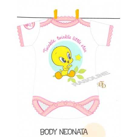 Body Neugeborene Tweety Baby 6-12-24 Monate Bassetti
