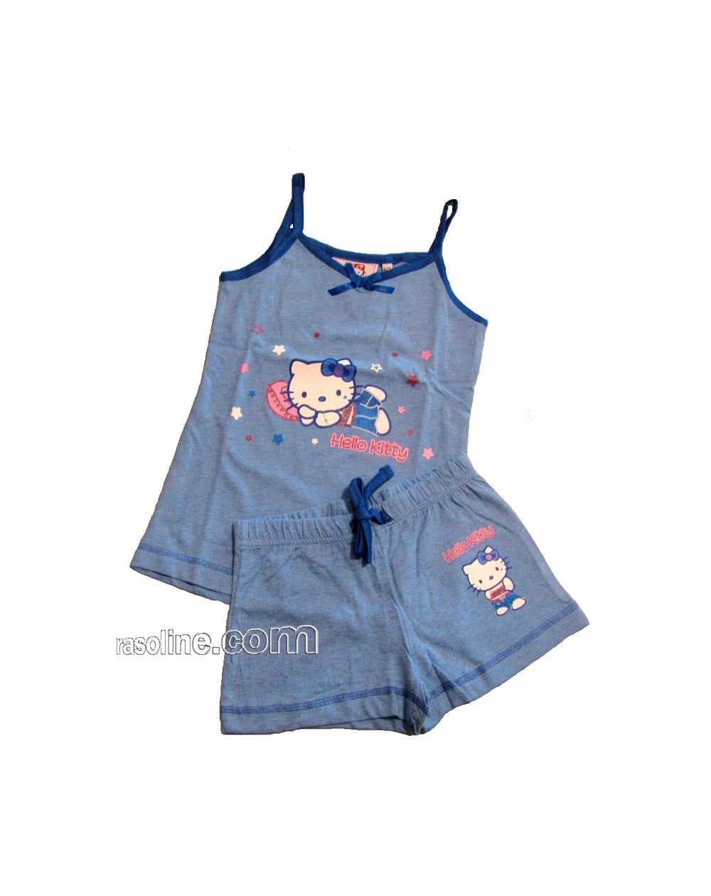 Pijama HELLO KITTY 4-11 años JEANS SANRIO GABEL