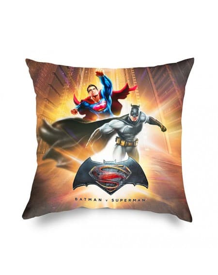 Cuscino Decorativo BATMAN vs SUPERMAN Collezione Warner Bros