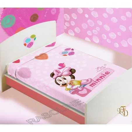 Coperta Per Culla - Carrozzina 75 X 100 Cm Minnie Baby Disney