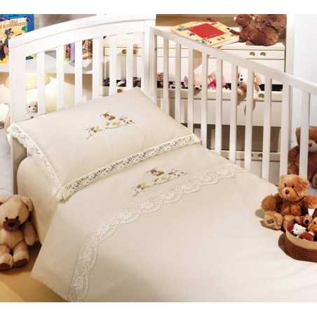 Garnitur Bettbezug Baby Babybett Cucciolo Neugeborene