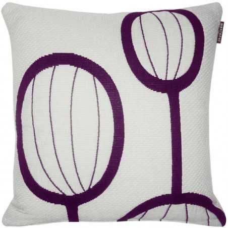 Reversible cushion Sandalo from Manterol 47x47cm violet