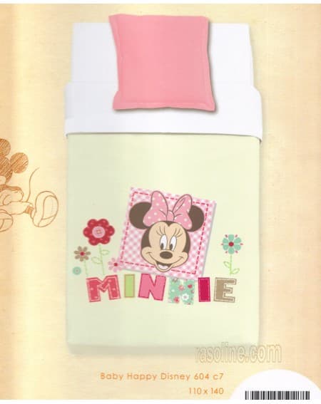 Coperta Per Lettino Copriletto 110 x 140 Minnie Baby Disney