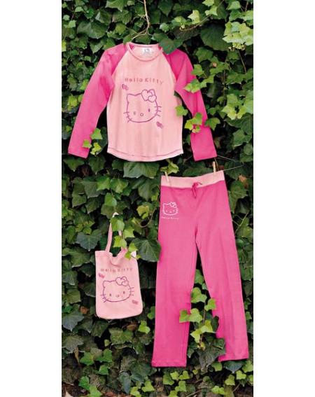 Schlafanzug Hello Kitty Gabel Outline