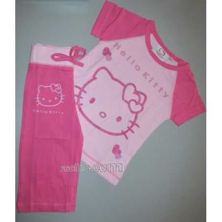 Pyjamas HELLO KITTY 4-11 ANS OUT LINE SANRIO GABEL Made in Italy
