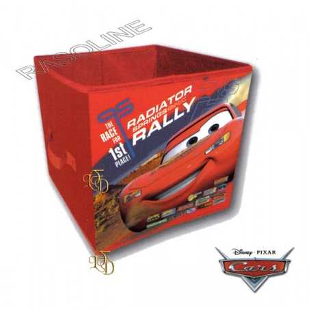 Scatola Saetta - Cars Contenitore Pieghevole Tnt Disney