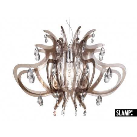 Lampada A Sospensione - Lampadario Lillibet Fumè/Trasparent By Slamp