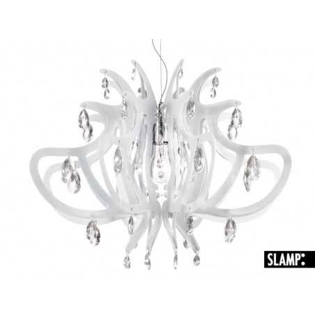 Lampara a suspension Lillibet Slamp color blanco