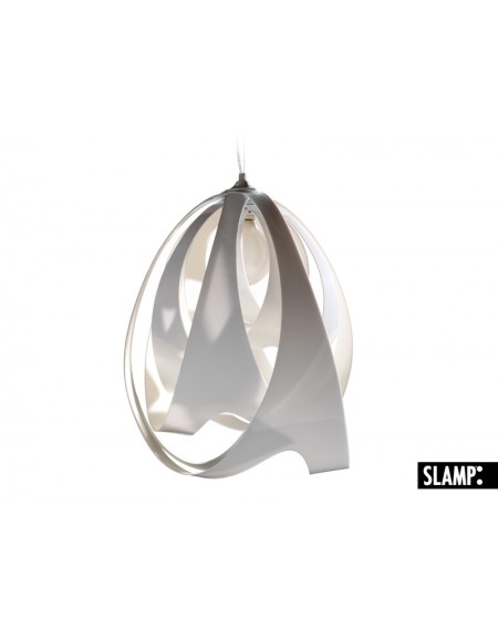 Lampada A Sospensione Lampadario Goccia Snow Bianco Slamp