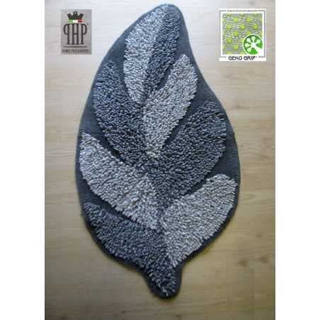 Tappeto Bagno PHP Number One Leaf colore grigio