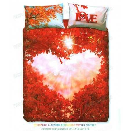 HOUSSE DE COUETTE Love everywhere By Bassetti