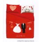 SUPER KING SIZE DUVET COVER Love Is a Couple BY BASSETTI