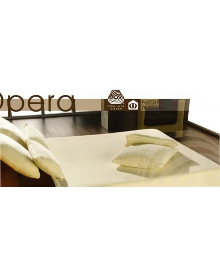 " OPERA " Manta natural fabricada con 100% pelo de pura lana virgen merino