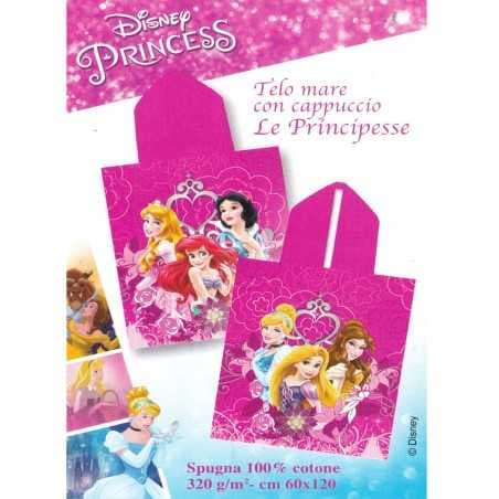 Poncho Le Principesse Disney Cotone 100%