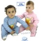 Winnie Pooh Disney Pajamas Caleffi Sizes 9 -12 -18 Months Color Light Blue