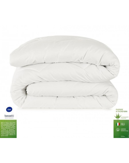 Microfiber White Down Comforter Bassetti single bed Aloe
