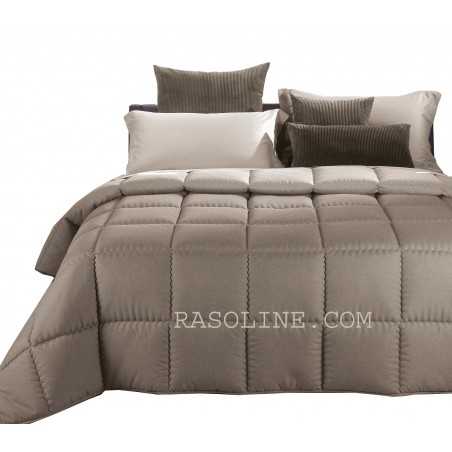 Winter Quilt Comforter Modern Double face Beige Caleffi