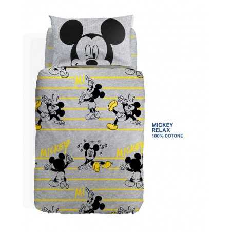 Housse de couette Relax Mickey 130 cm
