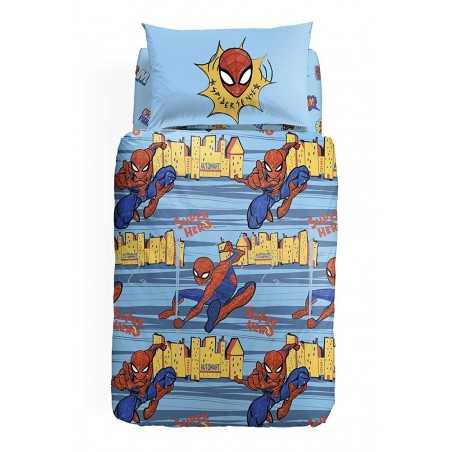 Bettbezug, Bettlaken Spiderman Warriors