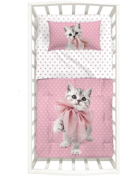 Comforter and bumper Baby Bedding Set Pets By Mirna
