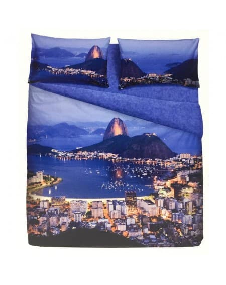 Juego de sábanas para cama individual Rio de Janeiro Bassetti