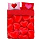 Double Bed Size sheet set SHINY HEART Bassetti