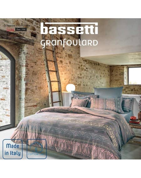 Sheet set Piazza Urbino Granfoulard Bassetti