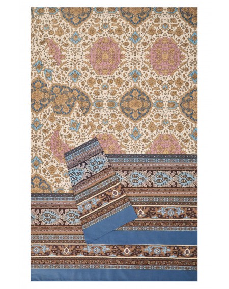Bassetti Foulard de décoration Granfoulard San Marco beige