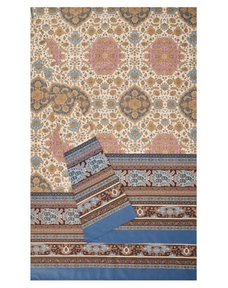 Furnishing throw San Marco beige Granfoulard Bassetti 270 x 270 cm