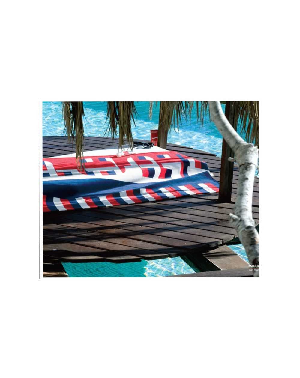 towel beach MAESTRALE SPORT BASSETTI 90 x 180 cm