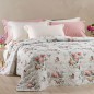 Botticelli Quilted Bedspread in Microfiber Double Caleffi