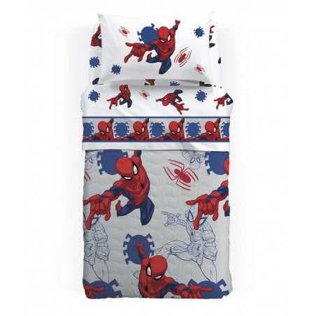 Cubrecama para cama individual Spider-Man America