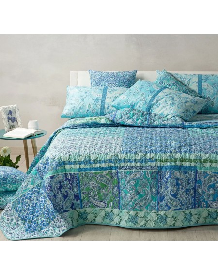 Mid-season quilted bedspread in cotton Gioia