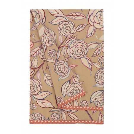 Foulard de decoración Zucchi collection 180 x 270 cm Camelia