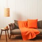 Emotion Foulard Zucchi Easy Chic multi-use cover Bed, Sofa cm 270 x 270 Orange