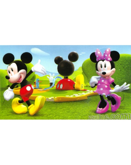 Alfombra Club House MICKEY MOUSE 80x140 cm