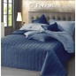 Beadspread bed-cover Clio BlUE