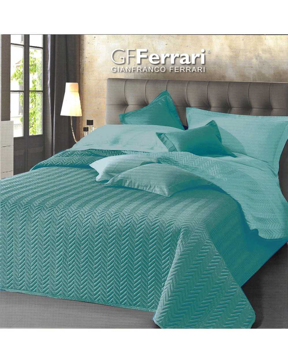 Beadspread bed-cover Clio Turquoise