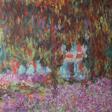 Completo Copripiumino Il Giardino con Lenzuolo Sotto Bassetti Natura Arte - Claude Monet