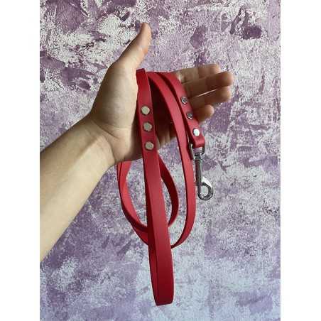 Handmade Biothane Leash Fuchsia by Vukline